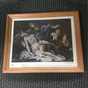 Bible art picture frame